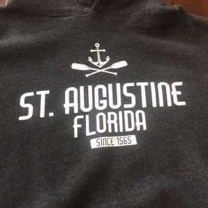 XL dark grey St. Augustine hoodie
